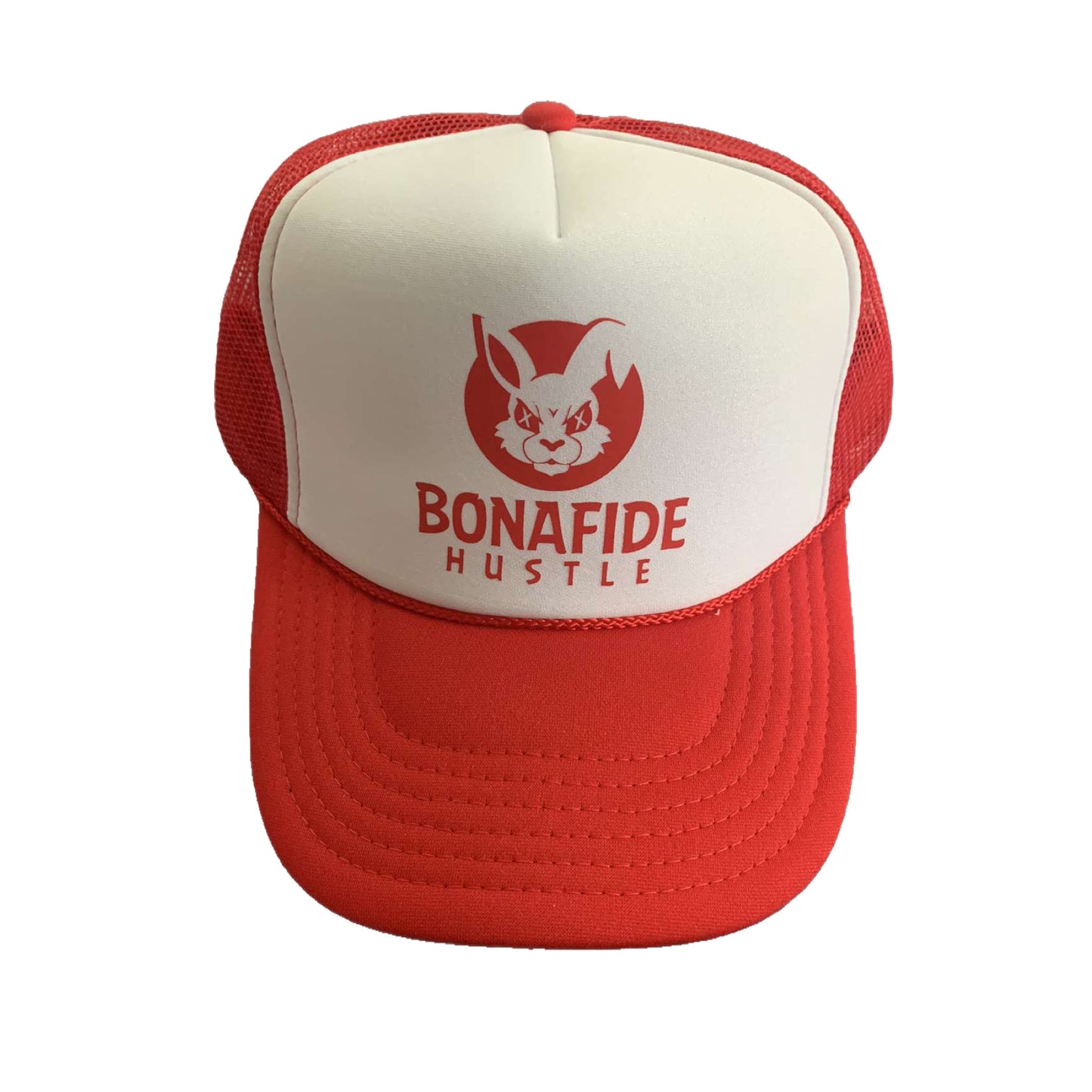 Red and White Trucker Hat